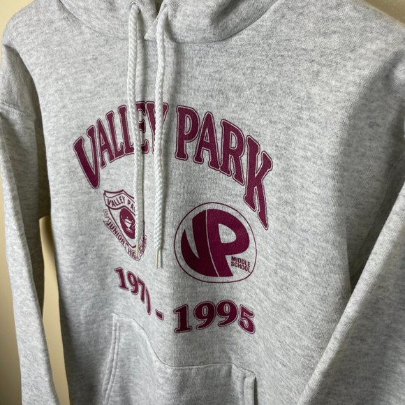 Made in USA Vintage 1995 Valley Park Middle School Hoodie - Picture 4 of 7